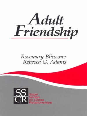 cover image of Adult Friendship
